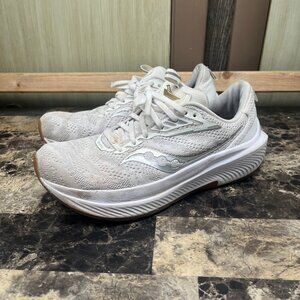 Saucony Echelon 9 Women's Comfort Running Shoes Size 9 White S10765-13